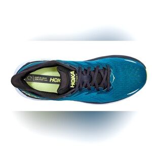 Hoka Blue and Black Athletic Shoes for Performance